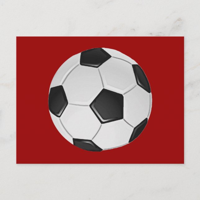 American Soccer or Association Football Postcard (Front)
