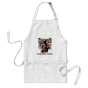 American Soldier Design Apron