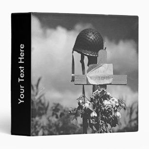 American Soldier in France WWII Photo Binder