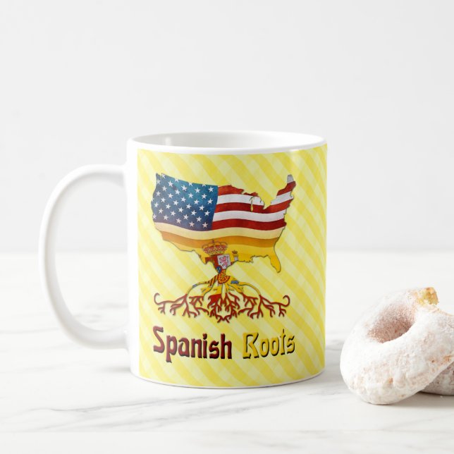 American Spanish Roots Cup (With Donut)