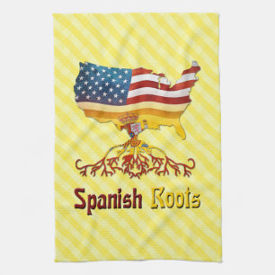 American Spanish Roots Kitchen Towel