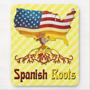 American Spanish Roots Mousemat Mouse Pad