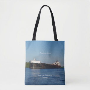 American Spirit all over tote bag