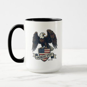 American Spirit Bald Eagle Mug