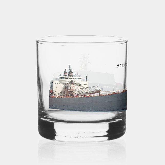 American Spirit glass (Front)