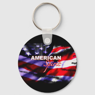 American Spirit Motorcycles TV Show Keychain