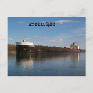 American Spirit post card