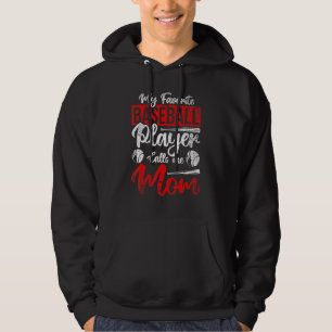 American Sport Baseball Player Mom Mothers Day Bas Hoodie