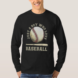 American Sport Fan Baseball Boys Batter Baseball T-Shirt
