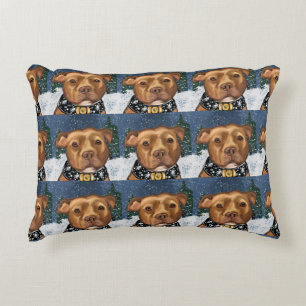 AMERICAN STAFFORDSHIRE  ACCENT PILLOW