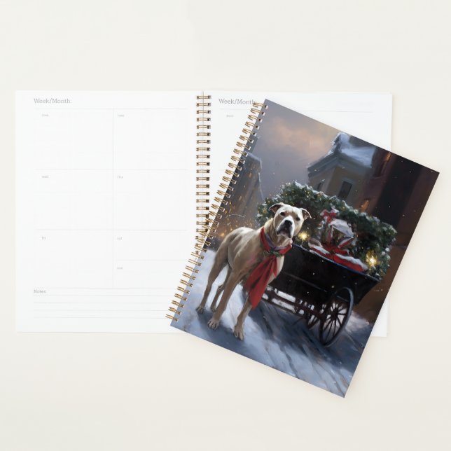 American Staffordshire Christmas Festive Season Planner (Display)