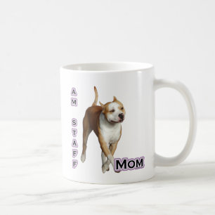 American Staffordshire Mom 4 Coffee Mug