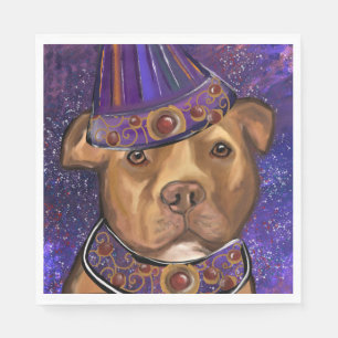 AMERICAN STAFFORDSHIRE   NAPKIN