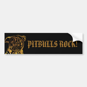 AMERICAN STAFFORDSHIRE TERRIER BUMPER STICKER