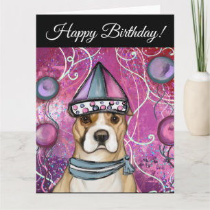 AMERICAN STAFFORDSHIRE TERRIER CARD