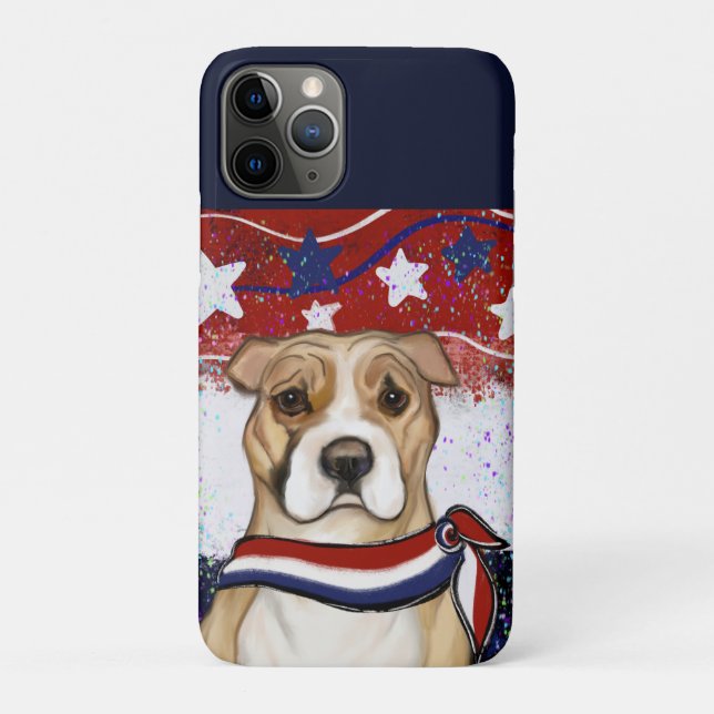 AMERICAN STAFFORDSHIRE TERRIER      Case-Mate iPhone CASE (Back)