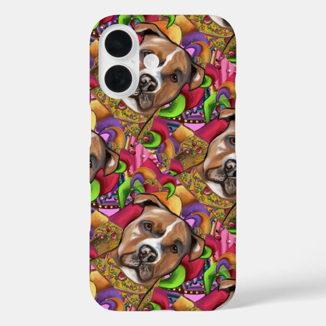 AMERICAN STAFFORDSHIRE TERRIER  Case-Mate iPhone CASE (Back)