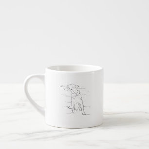 American Staffordshire Terrier Coffee Espresso Cup