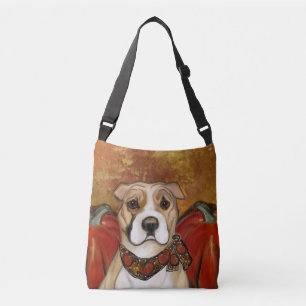AMERICAN STAFFORDSHIRE TERRIER CROSSBODY BAG
