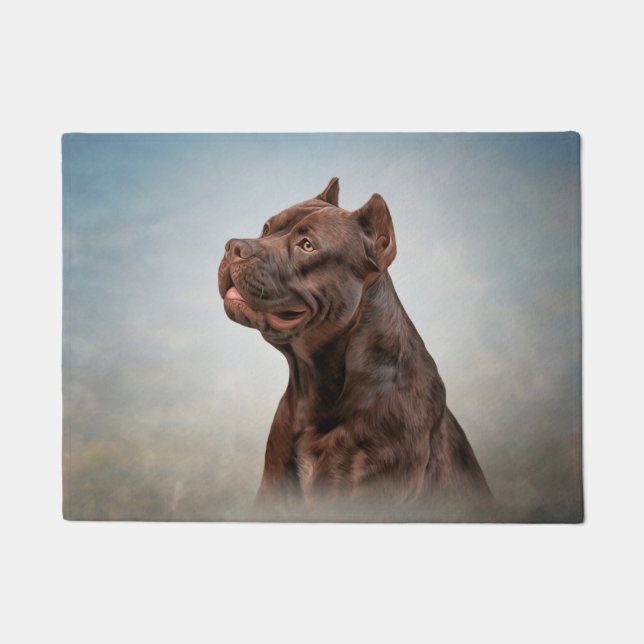 American Staffordshire Terrier Doormat (Front)