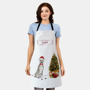 American Staffordshire Terrier Funny Christmas Dog Apron