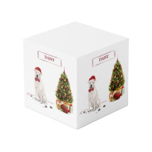 American Staffordshire Terrier Funny Christmas Dog Cube