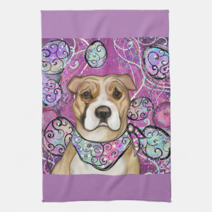 AMERICAN STAFFORDSHIRE TERRIER KITCHEN TOWEL