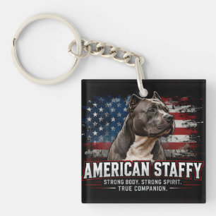 🐾 American Staffordshire Terrier Lover 🐾 Keychain