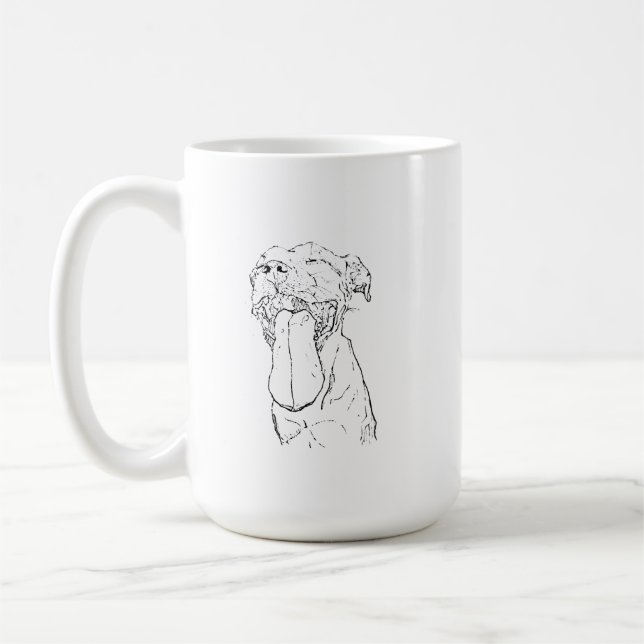 American Staffordshire Terrier Mug (Left)