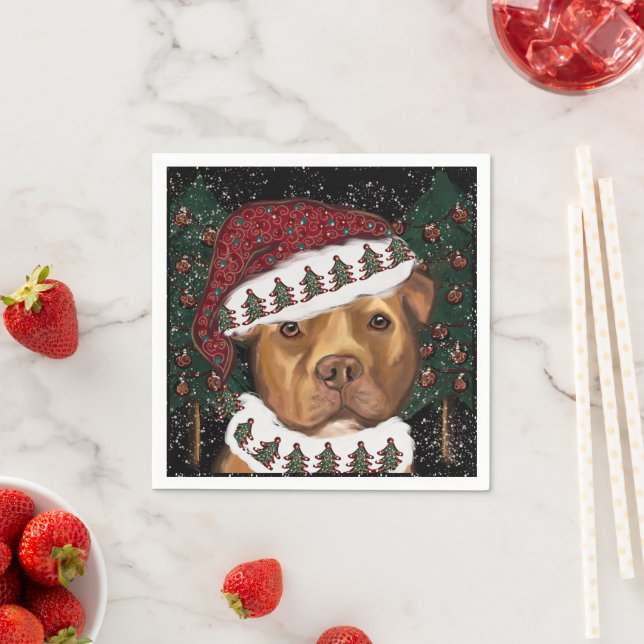 American Staffordshire Terrier  Napkin (Insitu)