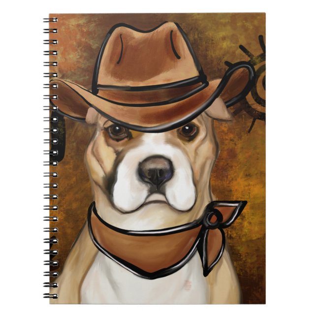 AMERICAN STAFFORDSHIRE TERRIER         NOTEBOOK (Front)