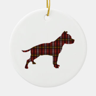 American Staffordshire Terrier Ornement de Noël