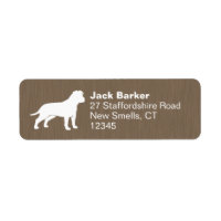 American Staffordshire Terrier Return Address