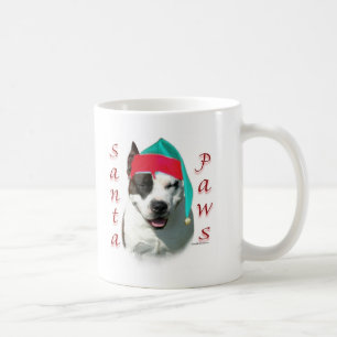 American Staffordshire Terrier Santa Paws Coffee Mug