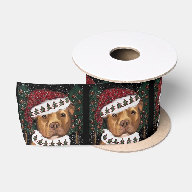 American Staffordshire Terrier  Satin Ribbon (Spool)