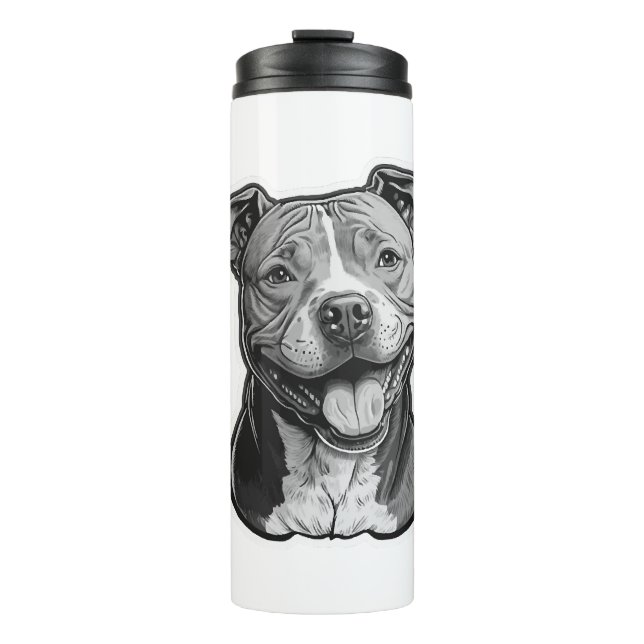 American Staffordshire Terrier Thermal Tumbler (Front)