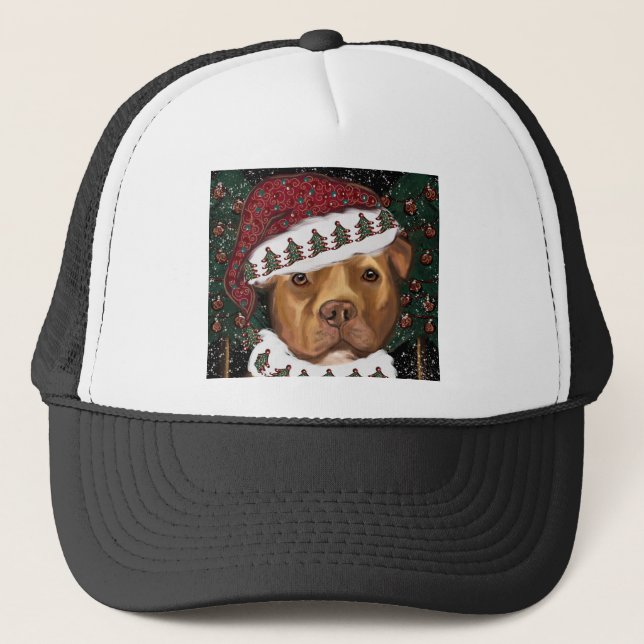 American Staffordshire Terrier  Trucker Hat (Front)