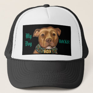 American Staffordshire Terrier Trucker Hat