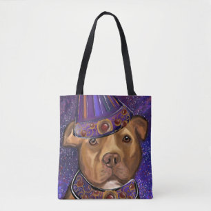 AMERICAN STAFFORDSHIRE TOTE BAG