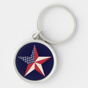 American Star Keychain