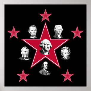 American Stars of History Poster