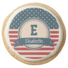 American stars rayures drapeau nom monogramme