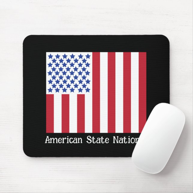 American State National with Peace Mouse Pad (With Mouse)