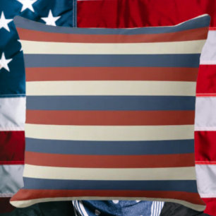 American Stripes - Oreiller à lancer classique