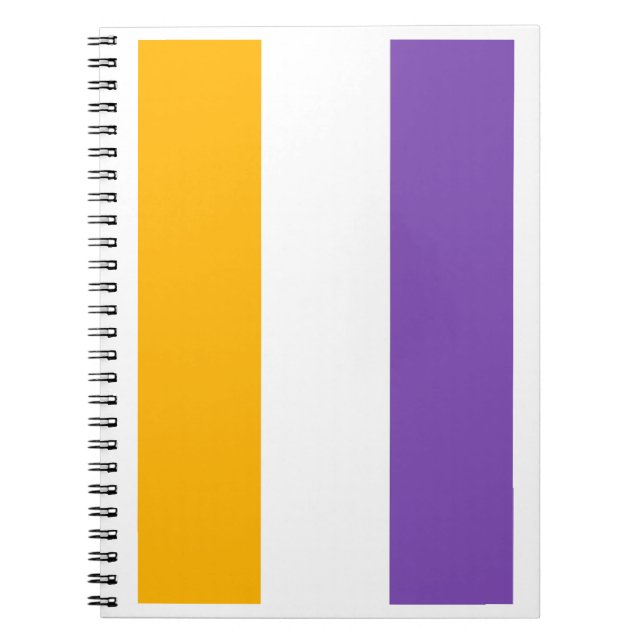 American Suffrage Flag Alice Paul Notebook (Front)