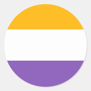 American Suffrage Flag Women's Right to Vote Classic Round Sticker