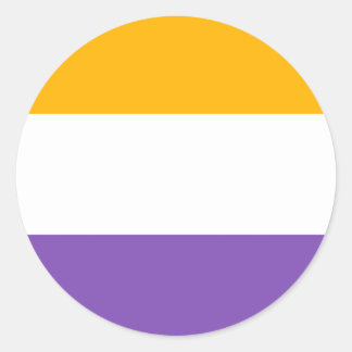 American Suffrage Flag Women's Right to Vote Classic Round Sticker