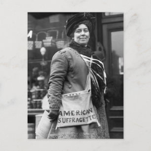 American Suffragette, 1910 Postcard
