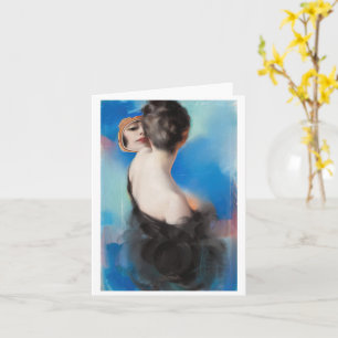 American Sunday cover illustration, Rolf Armstrong Card