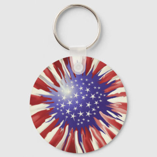 American sunflower keychain